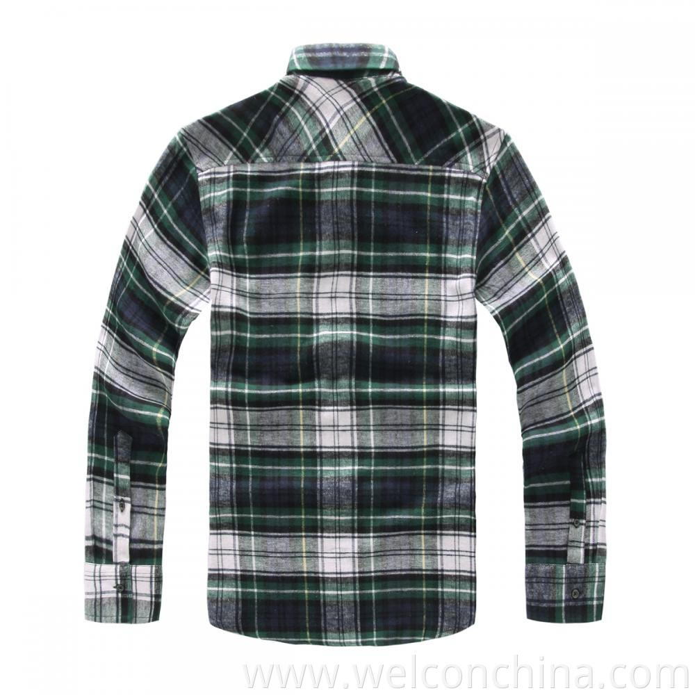 Checked Pattern Men Shirt Jpg